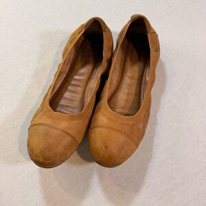Josef Seibel Pippa Le Ballet Flats Tan Sz 39 US 8.5 Comfort Slip On Quiet Luxury